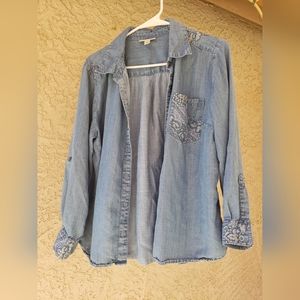 Button up top